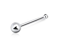 3mm Ball Shaped Bone Nose Stud NSKD-02
